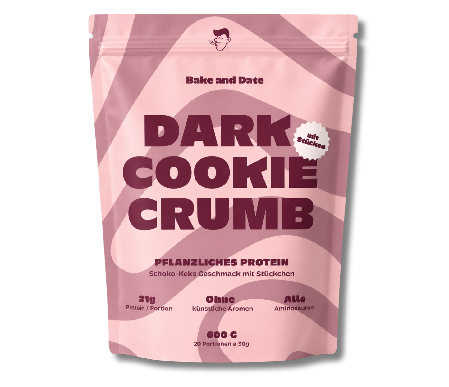 Proteinpulver Vegan Dark Cookie Crumble 600g