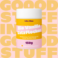 Bio Vanillesalz Flocken mit 5% Vanille