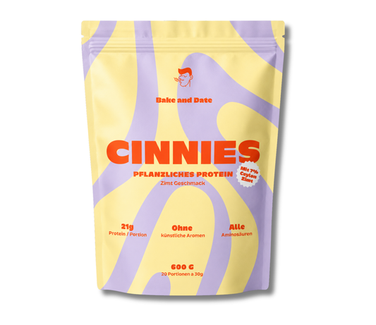 Proteinpulver Vegan Cinnis 600g