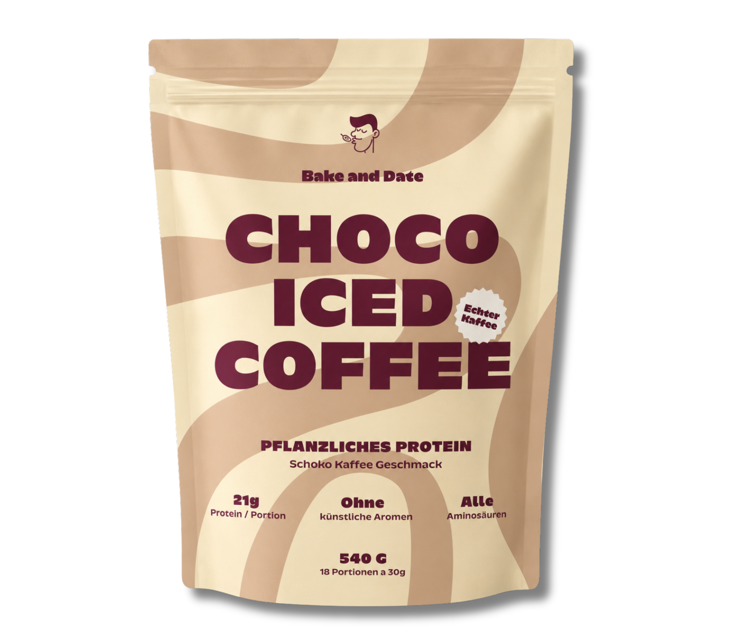 Protein Kaffee Vegan - Chocolate Iced Coffee 540g