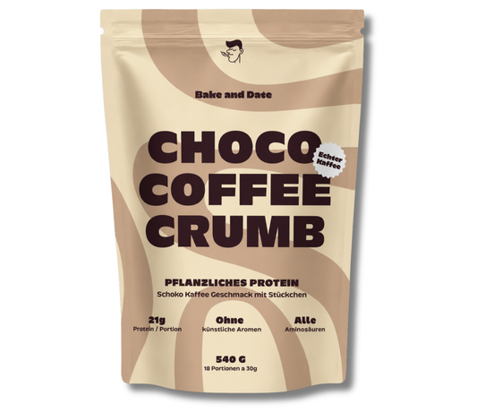 Protein Kaffee Vegan - Chocolate Coffee Crumble 540g