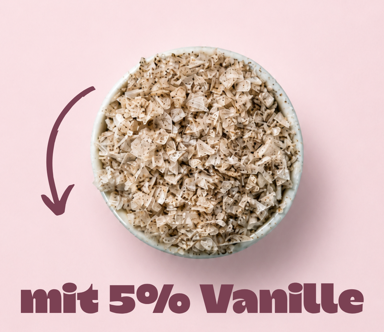 Bio Vanillesalz Flocken mit 5% Vanille