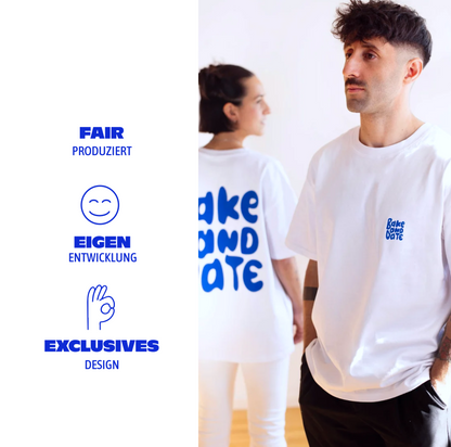Bake & Date Bio Baumwoll T-Shirt