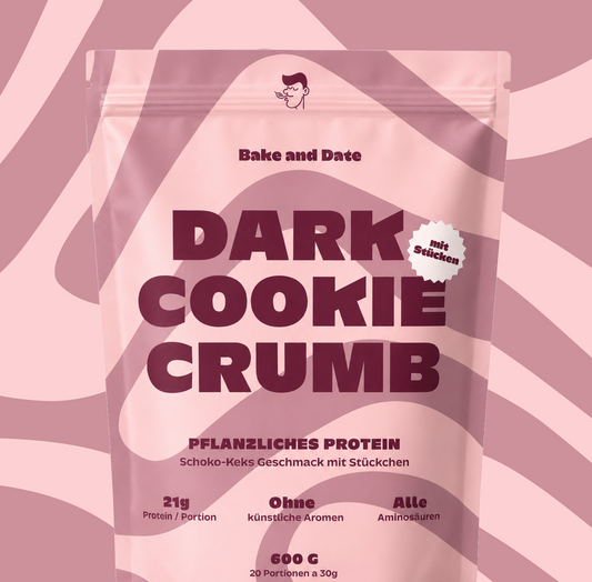 Proteinpulver Vegan Dark Cookie Crumble 600g